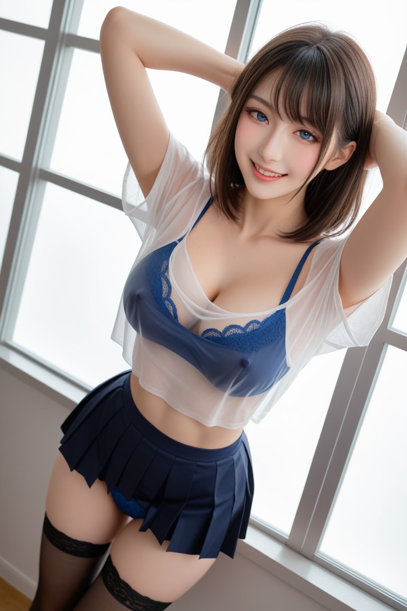 Arms Up, Japanese Idol, 伸展双臂 AI國產黃片