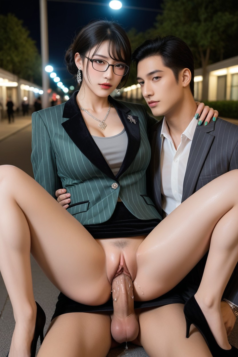Pussy Juice, Brustschuss, Sweety Idol Face Asian KI Porno
