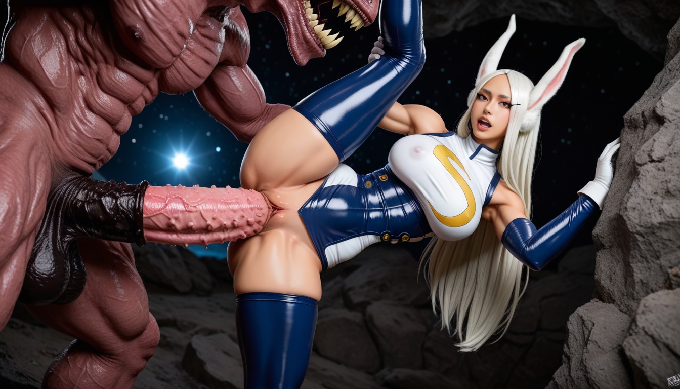 Fucked By Giant Ugly Space Monster, Massive Cock, Mirko Body Porno asiático IA