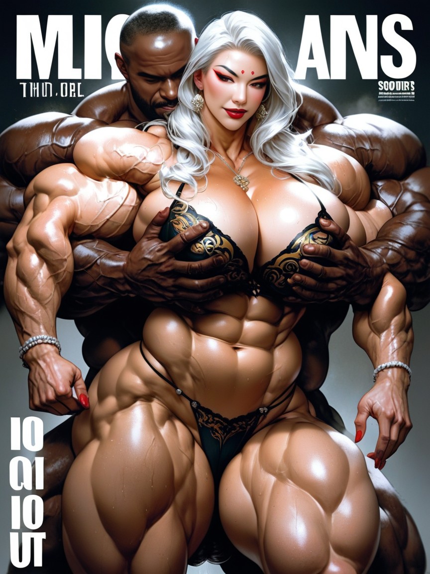 Exposed Muscles, Huge Latissimus Dorsi Muscles, Huge Latissimus Dorsi Muscles Asian AI Porn