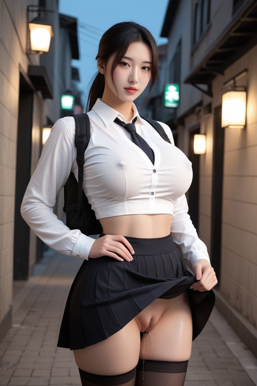 Korean Idol Face, 18+, Night Porno IA asiático