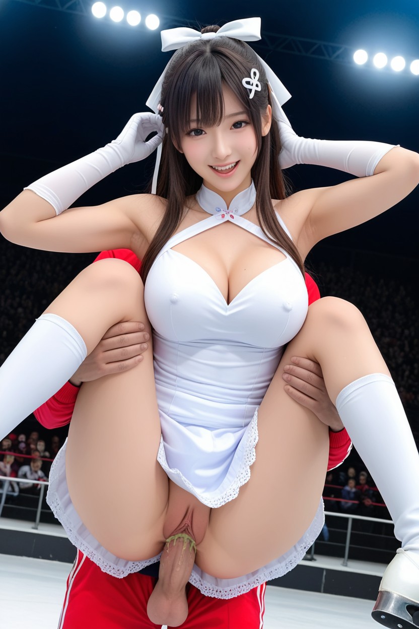 Skates, Peeing, Dress Asian AI Porn
