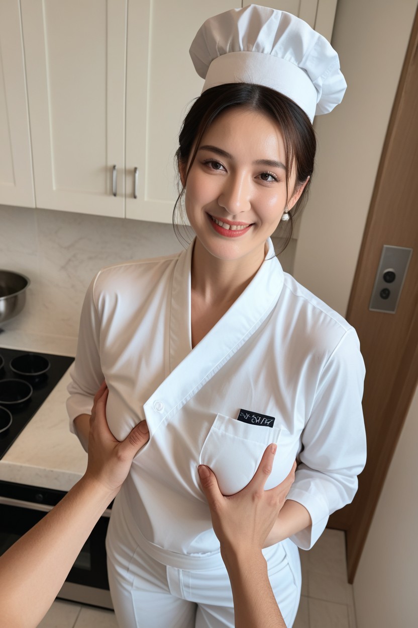From Above, + Japanese Elegant Mature, 18+ Asian AI Porn