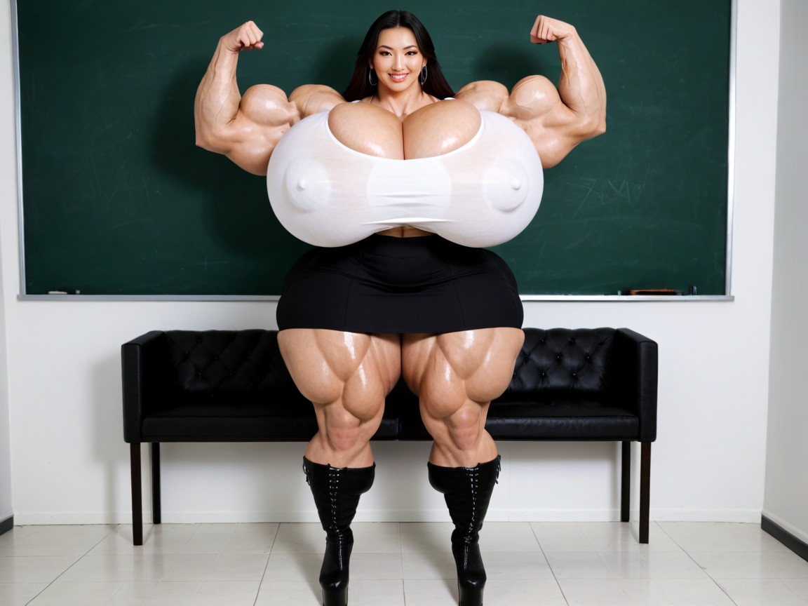 Breast, High Heel Boots, Gigantic Breasts AI國產黃片