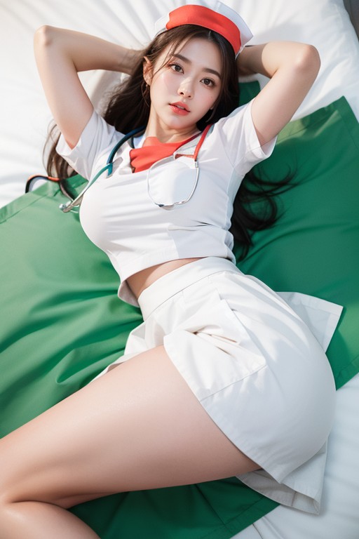 Feminine, Ahegao, Rounded Breast Asian AI Porn