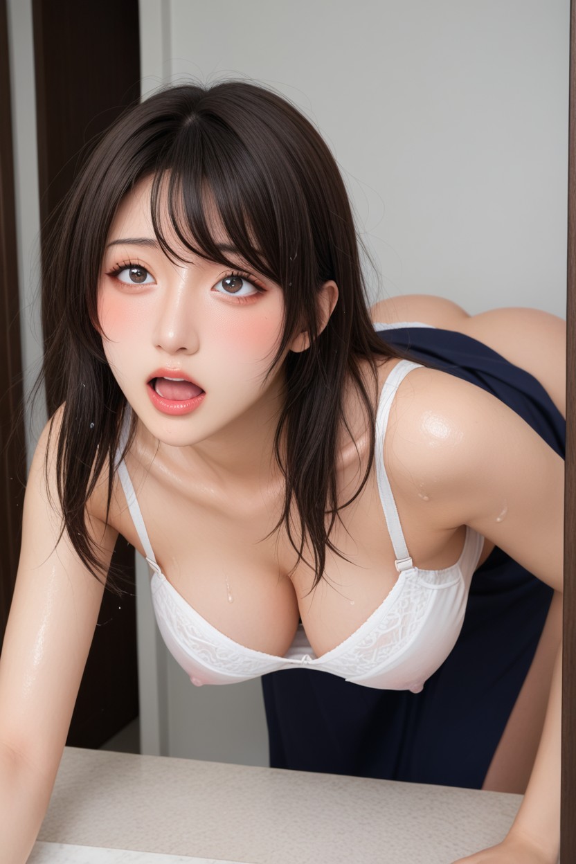 Front View, Ass Up, Blushing AI国产黄片