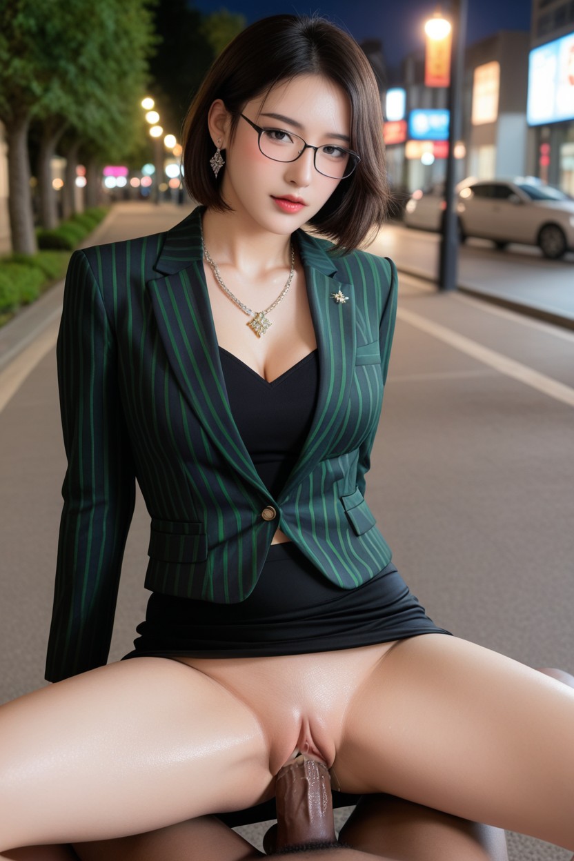 Grinning, Night, Korean Idol AI國產黃片