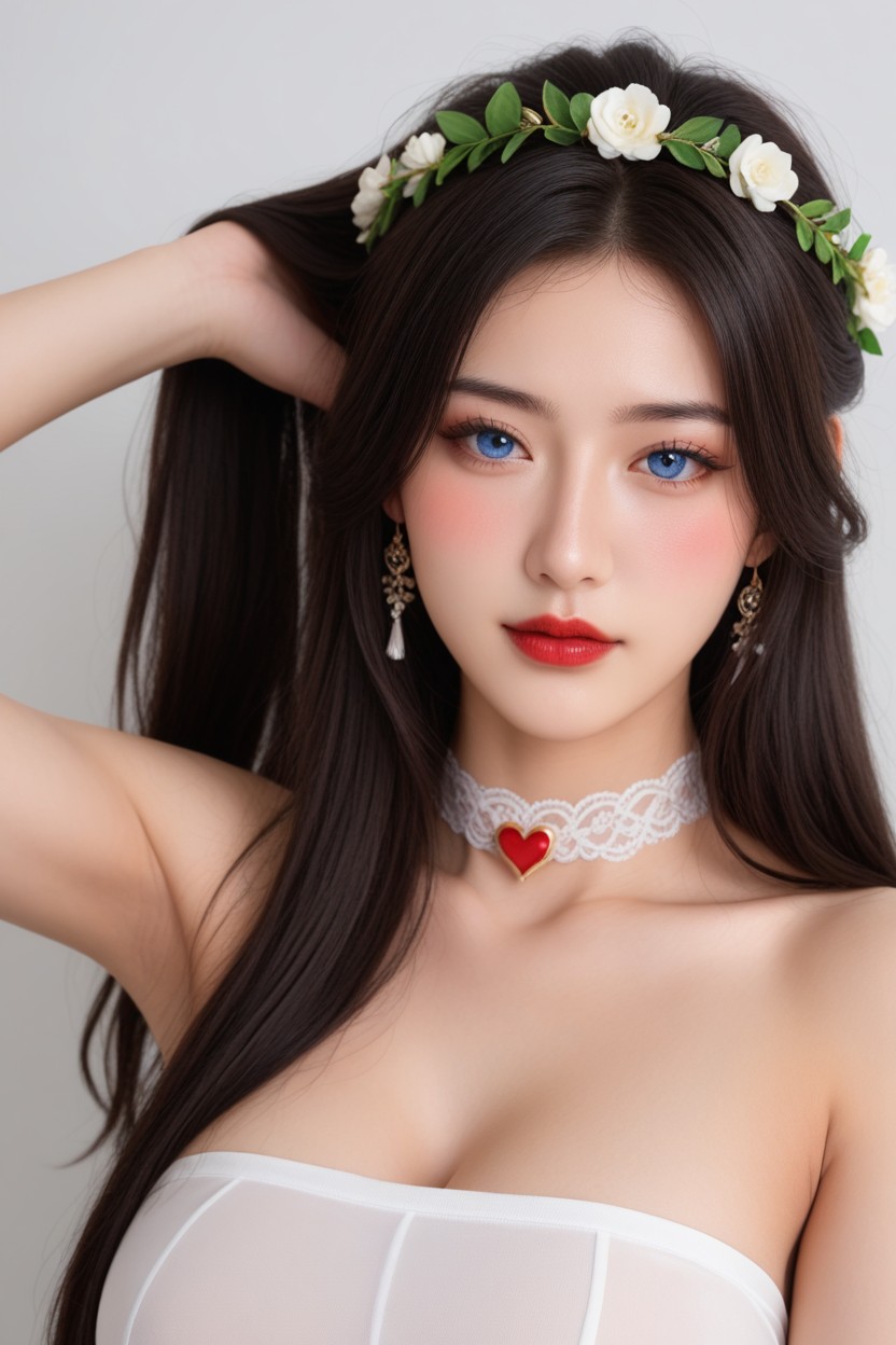 Highest Quality, Stand, Flower Chinese Hair Pin Porno IA Asiatique
