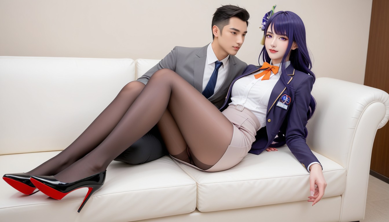 Legs Together, Vagina Widely Open, Man Body In Frame 아시아 AI 포르노