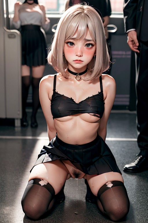 Darkness, Masturbating, Heavy Rain Porno IA Asiatique