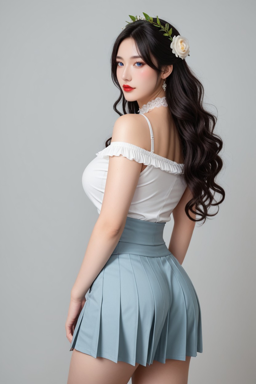 Beautiful Face, Pretty Korean Idol Face, 25+ Porno asiático IA