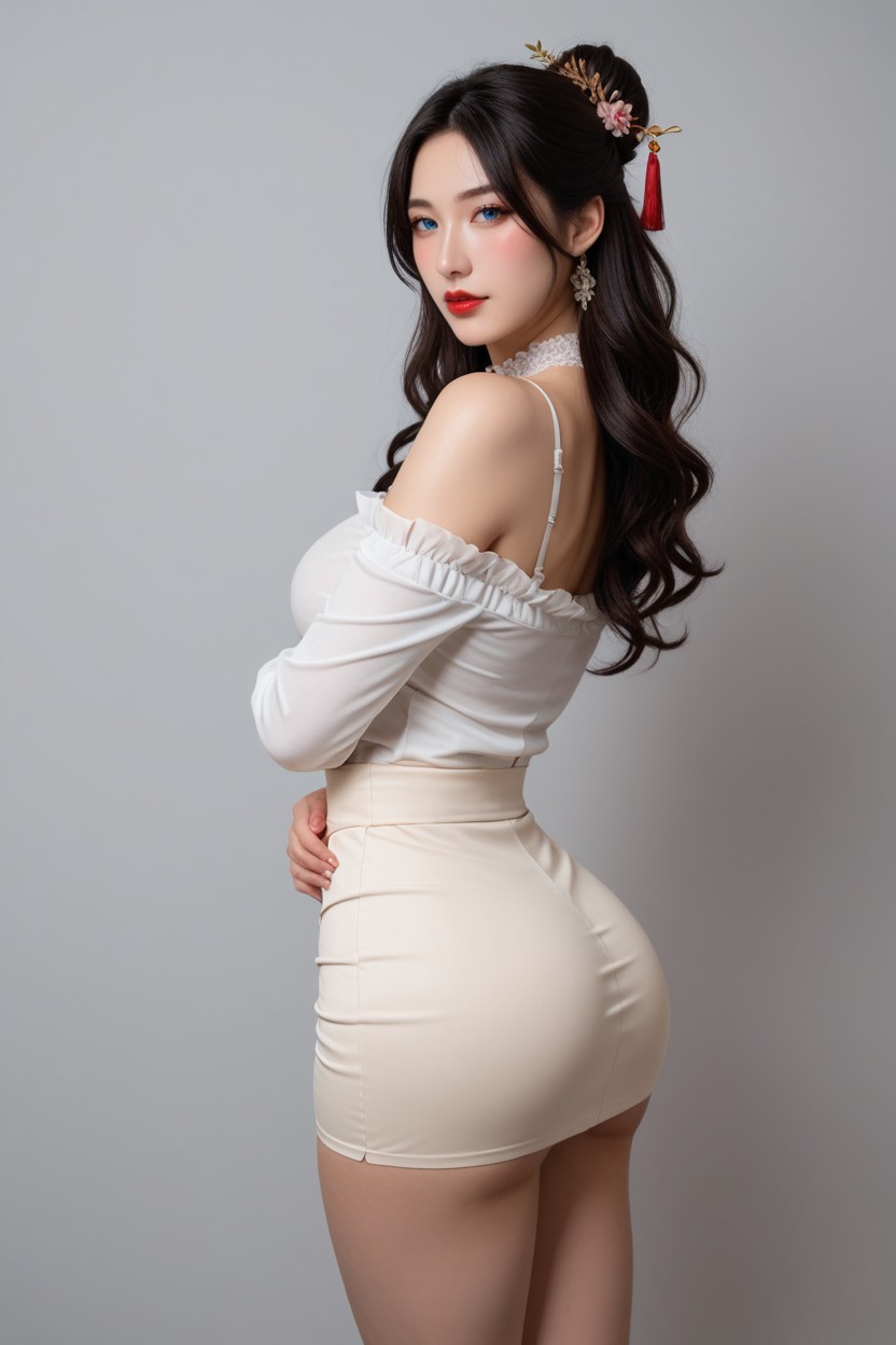 Looking At Viewer, Irelia From League Of Legends, Huge Ass Porno asiático IA