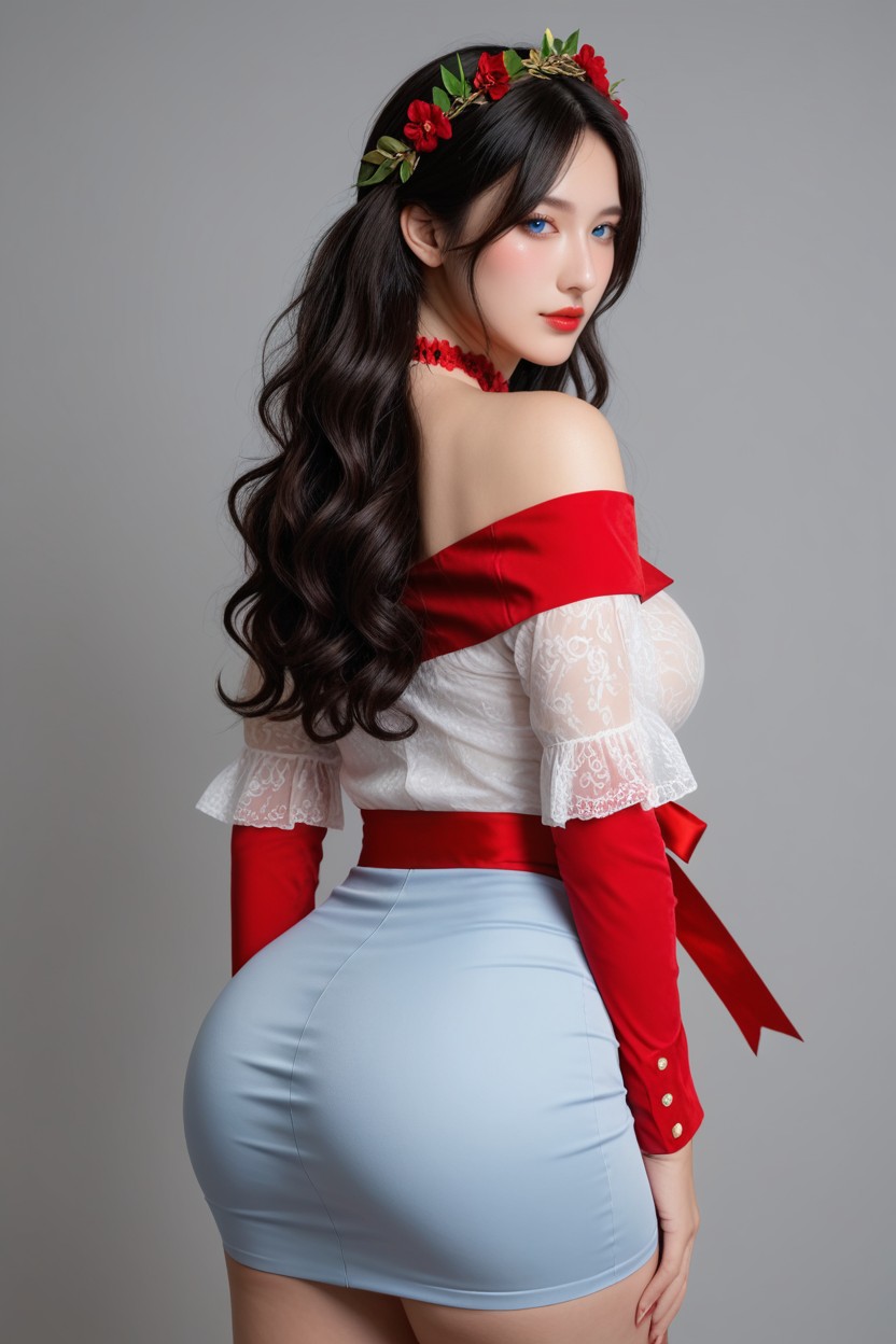 A Glamorous Body, Pretty Korean Idol Face, 25+ Asian AI Porn