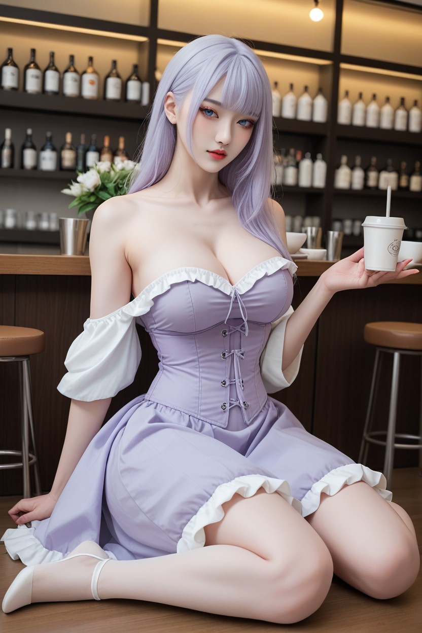Dress, 18+, Beautiful Face アジアのAIポルノ