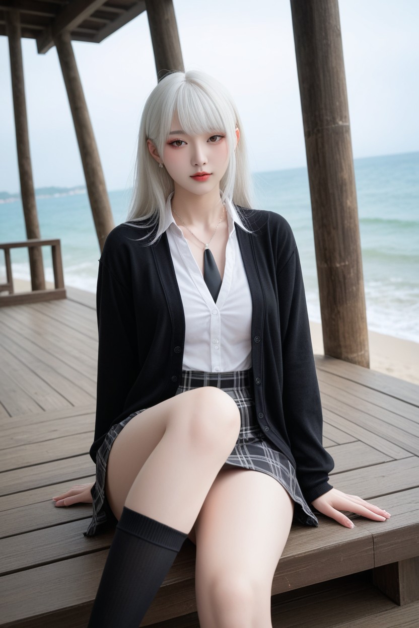 Hourglass Figure, 坐下, Large Ass AI國產黃片