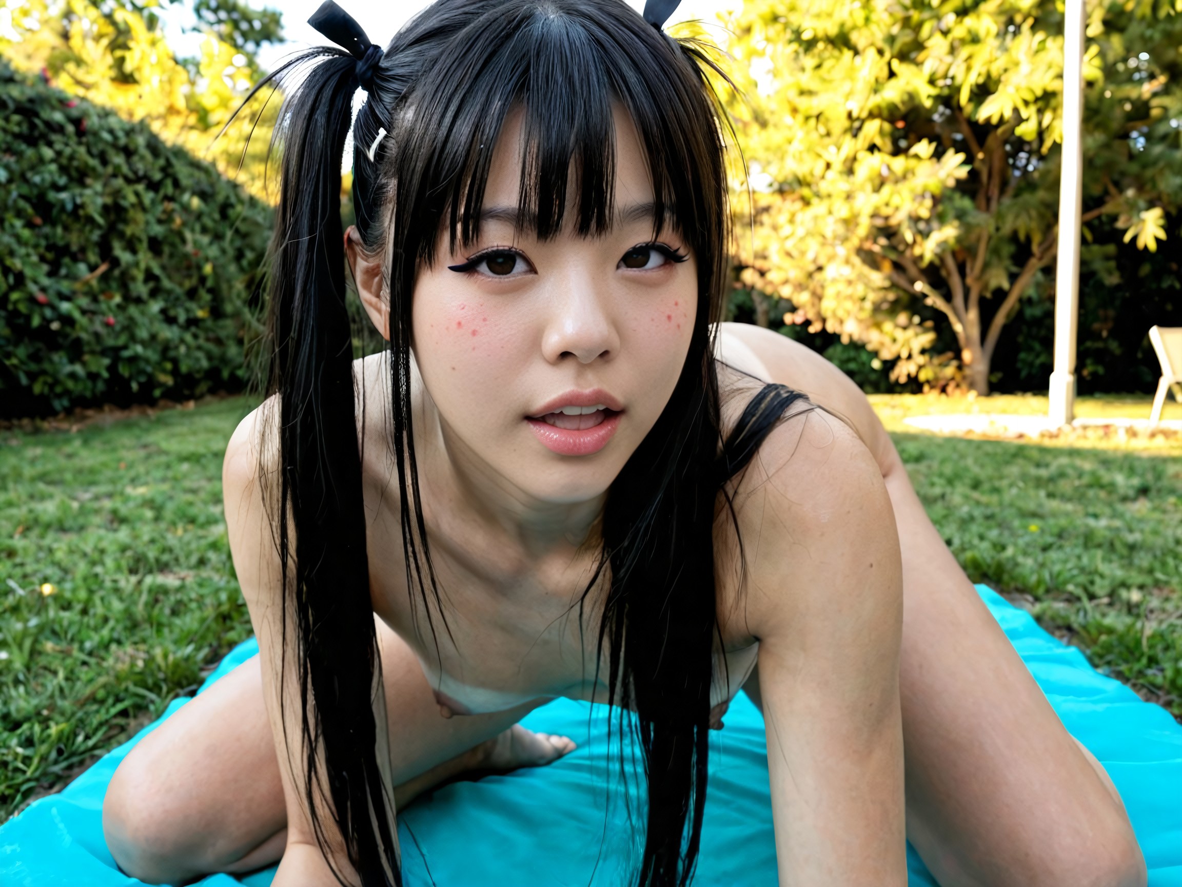 Extreme Snatched Waist, Freckles, Vbnm Asian AI Porn