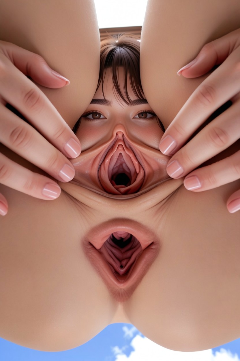 Vivid Pussy, Open Vagina, Presenting Clitoris AI國產黃片