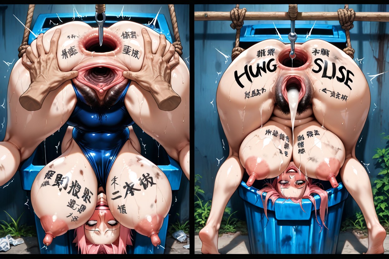 Cum Dump, Main Désincarnée, Humiliation Porno IA Asiatique