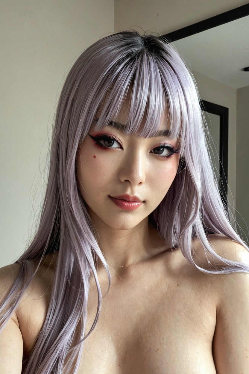 Soft Skin, クローズアップ, かわいい アジアのAIポルノ
