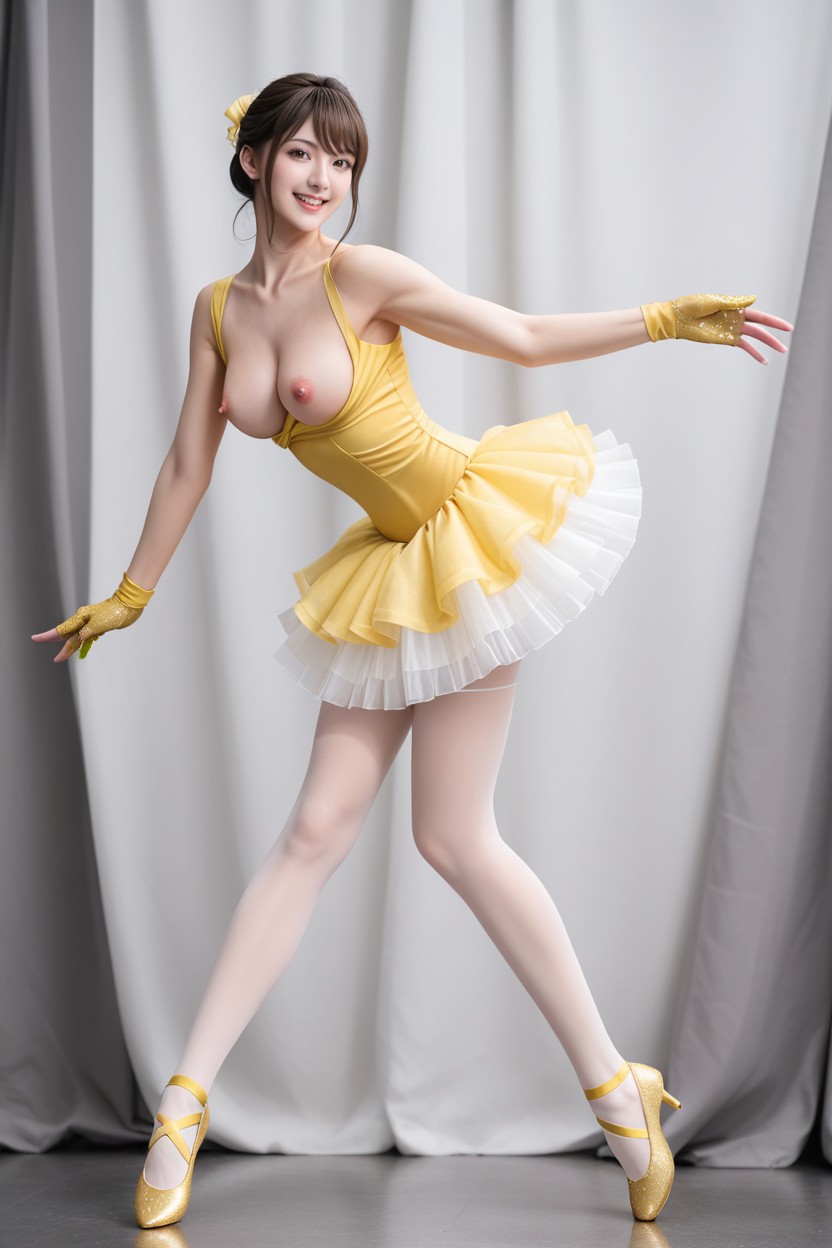 Cinematic, Ballet Slip Ons, Looking At Viewer AI国产黄片