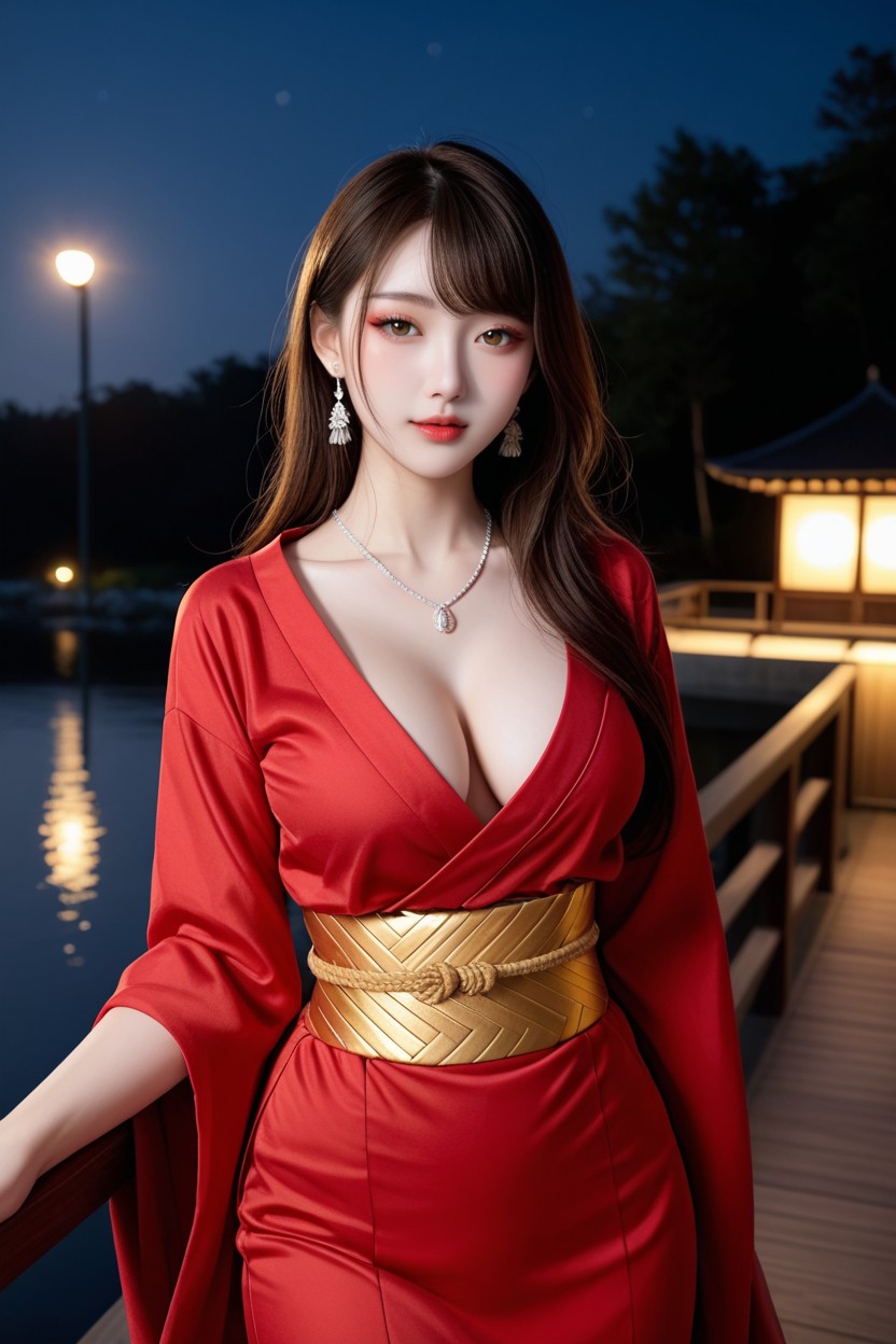 Beautiful Face, Light Lips, Distinctive Beauty AI国产黄片
