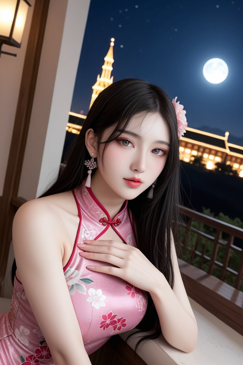 Medium Breast, Idol Face, Very Korean Idol アジアのAIポルノ