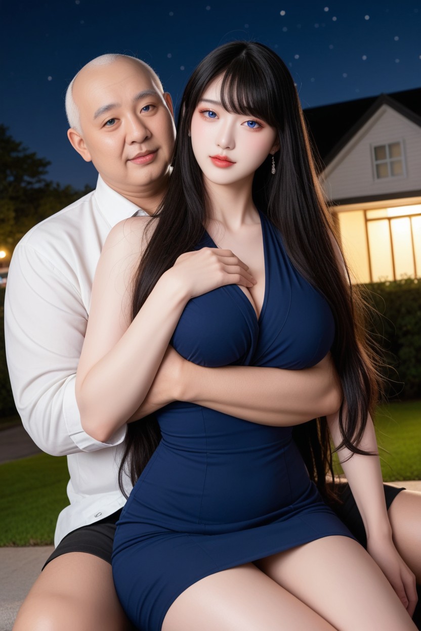 Korean Idol Face, Perfect Curvy Body, Distinctive Beauty Asian AI Porn