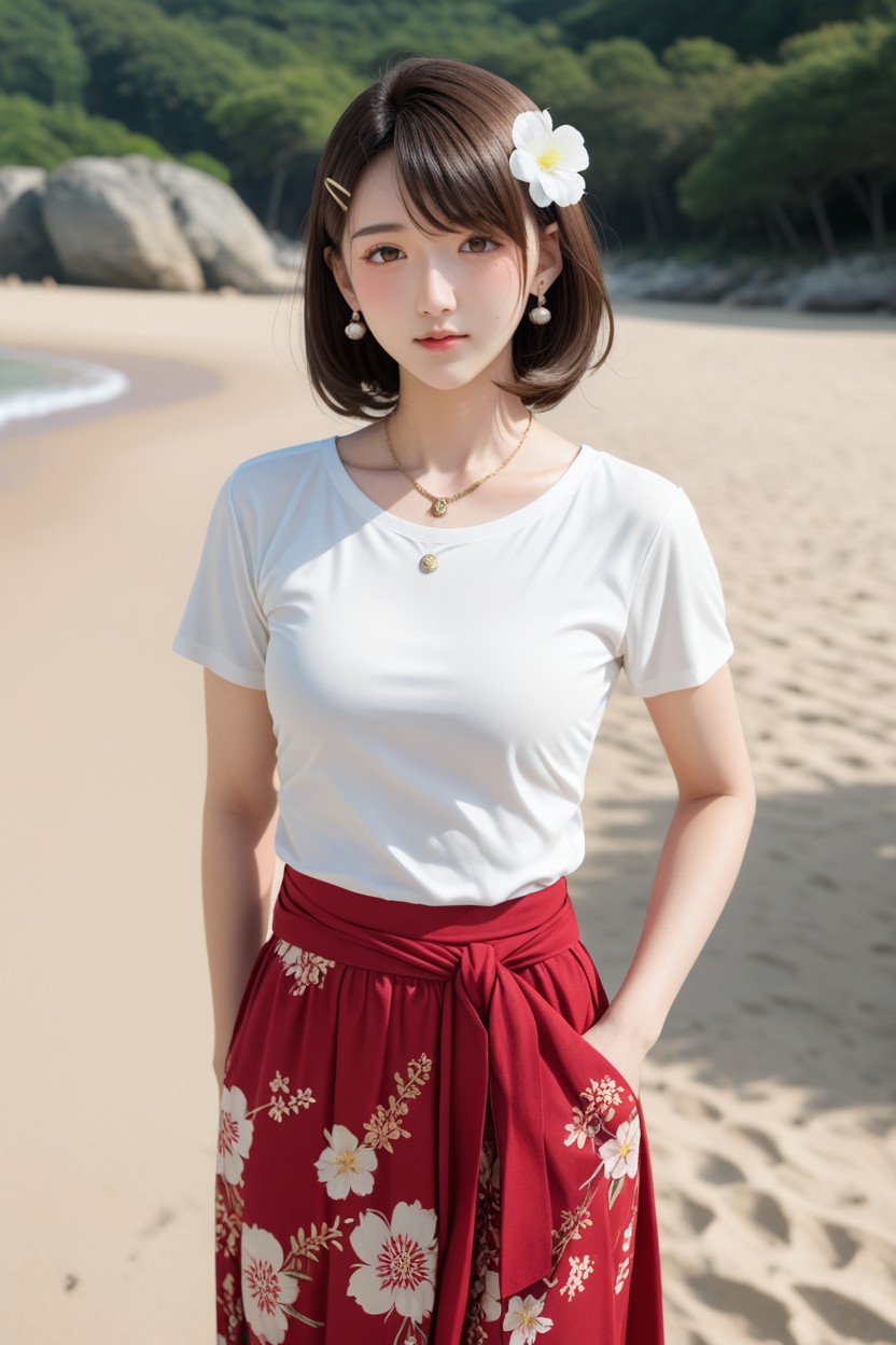 25+, おしおしお, Hazel Eyes アジアのAIポルノ