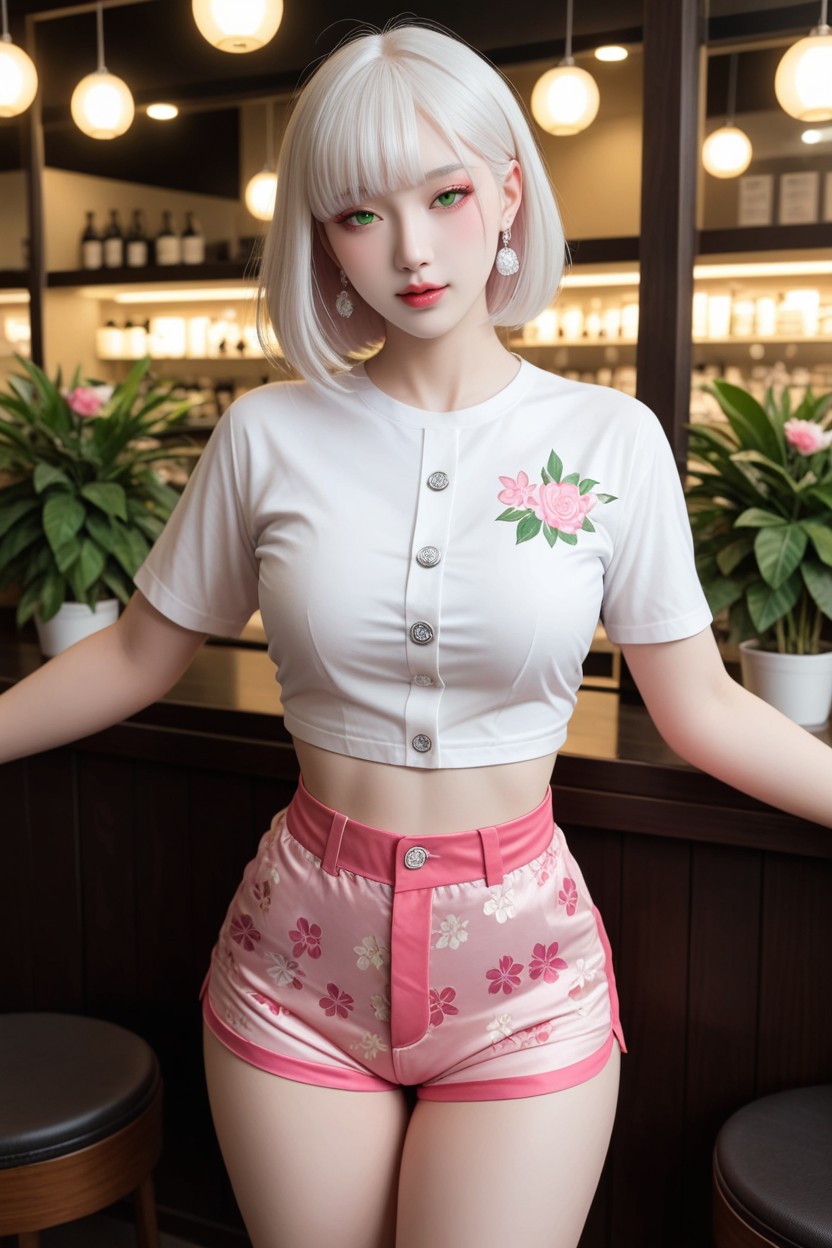 Idol Face, Perfect Curvy Body, Makeup Porno IA Asiatique