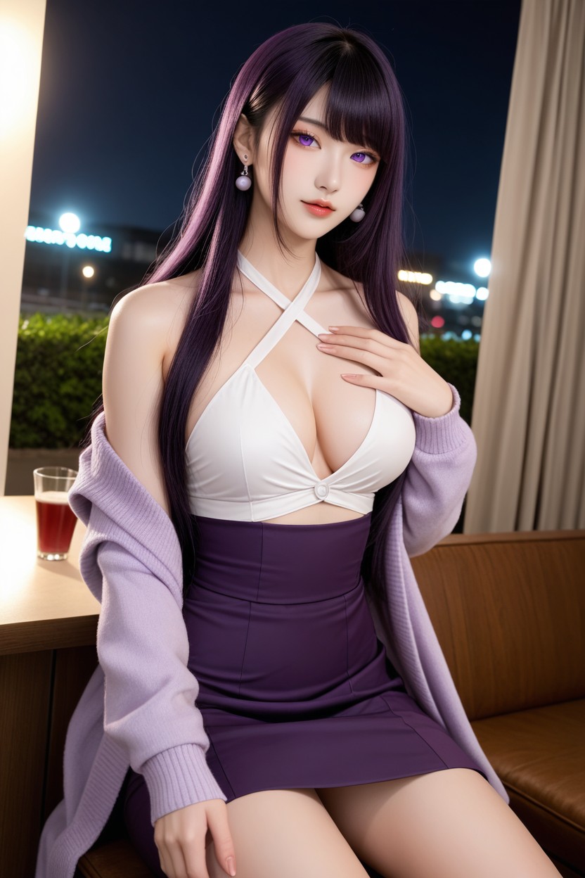 Beautiful Face, Very Smooth Skin, Korean Idol Face アジアのAIポルノ
