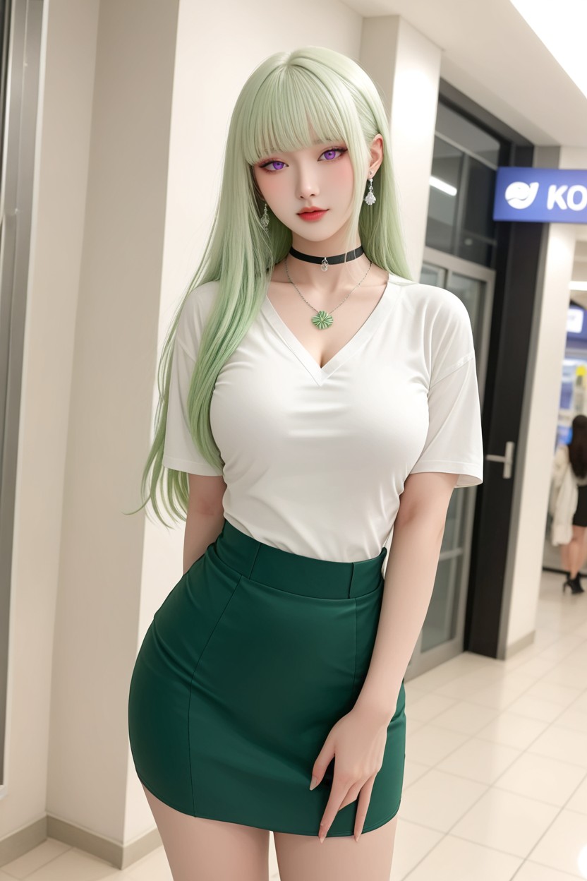 Distinctive Beauty, Outdoor, Very Smooth アジアのAIポルノ