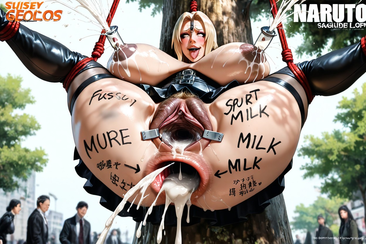 Hyper Squirting, Dark Anus, Public Humiliation Porno asiático IA