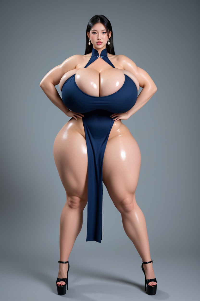 豐滿, Beautiful Face, Wide Round Hips AI國產黃片