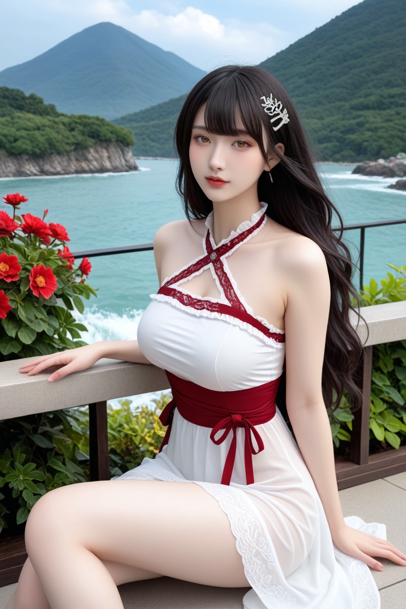 Perfect Waist And Hip, Miss Universe Winning Idol Face, Perfect Body Asian AI Porn