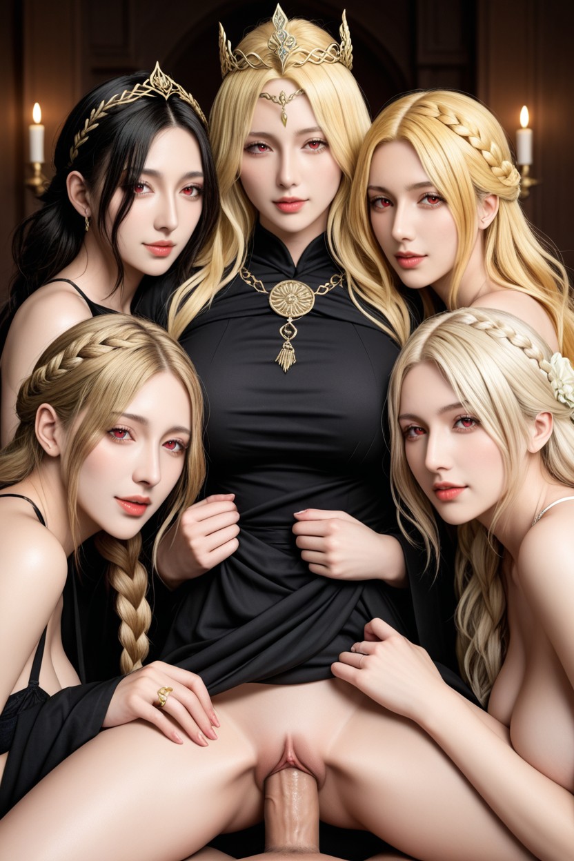 All Ultra Pale Skin, Lifted Breast, Hardcore Sex 아시아 AI 포르노