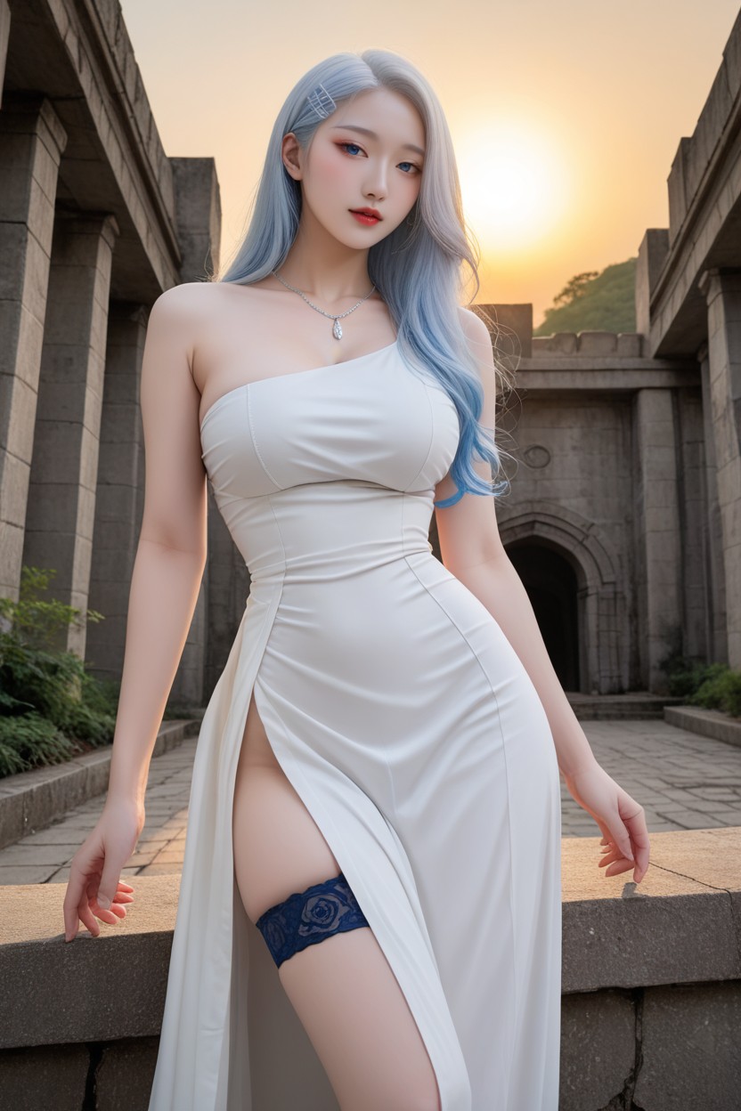 Uhd, Albino Skin, Extremely Perfect Hip 아시아 AI 포르노