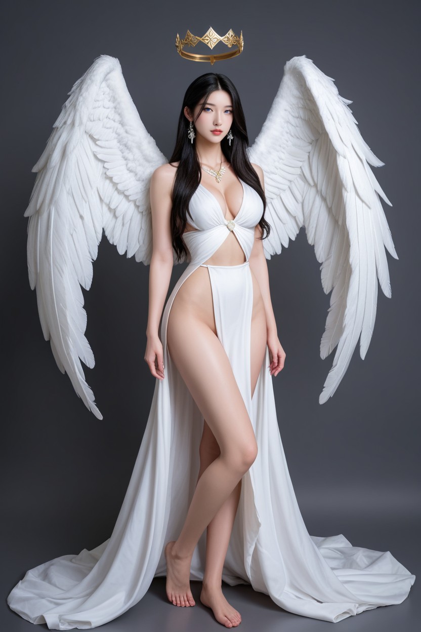 Naked, Sexy Body, 黒髪 アジアのAIポルノ
