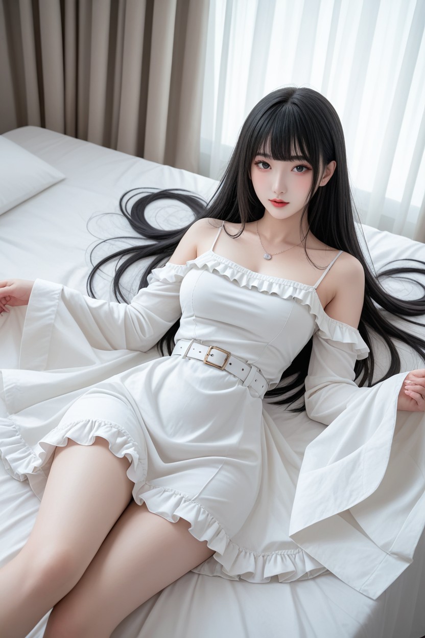 Perfect Chinese Idol Face, De Arriba A Abajo, Extremely Smooth Skin Porno asiático IA