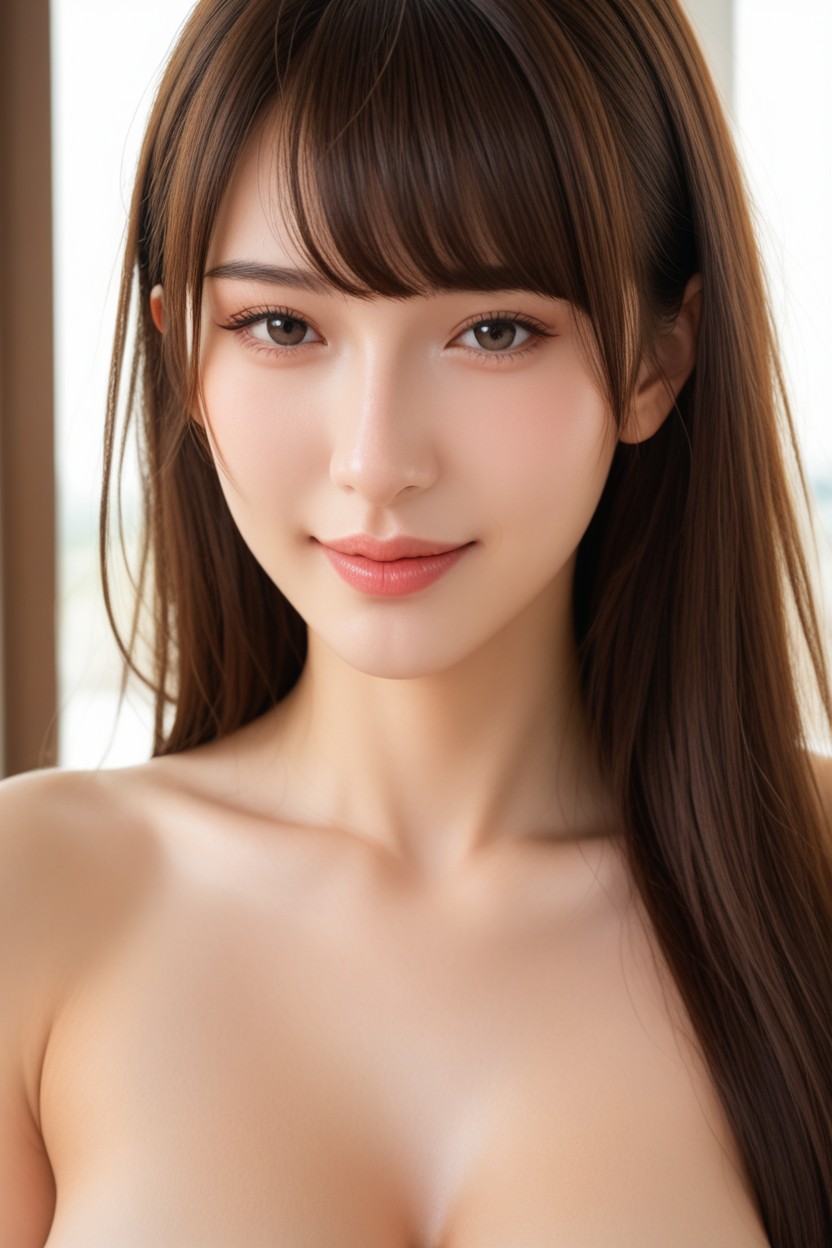 18+, 苗條, Long Brown Hair On The Right AI國產黃片
