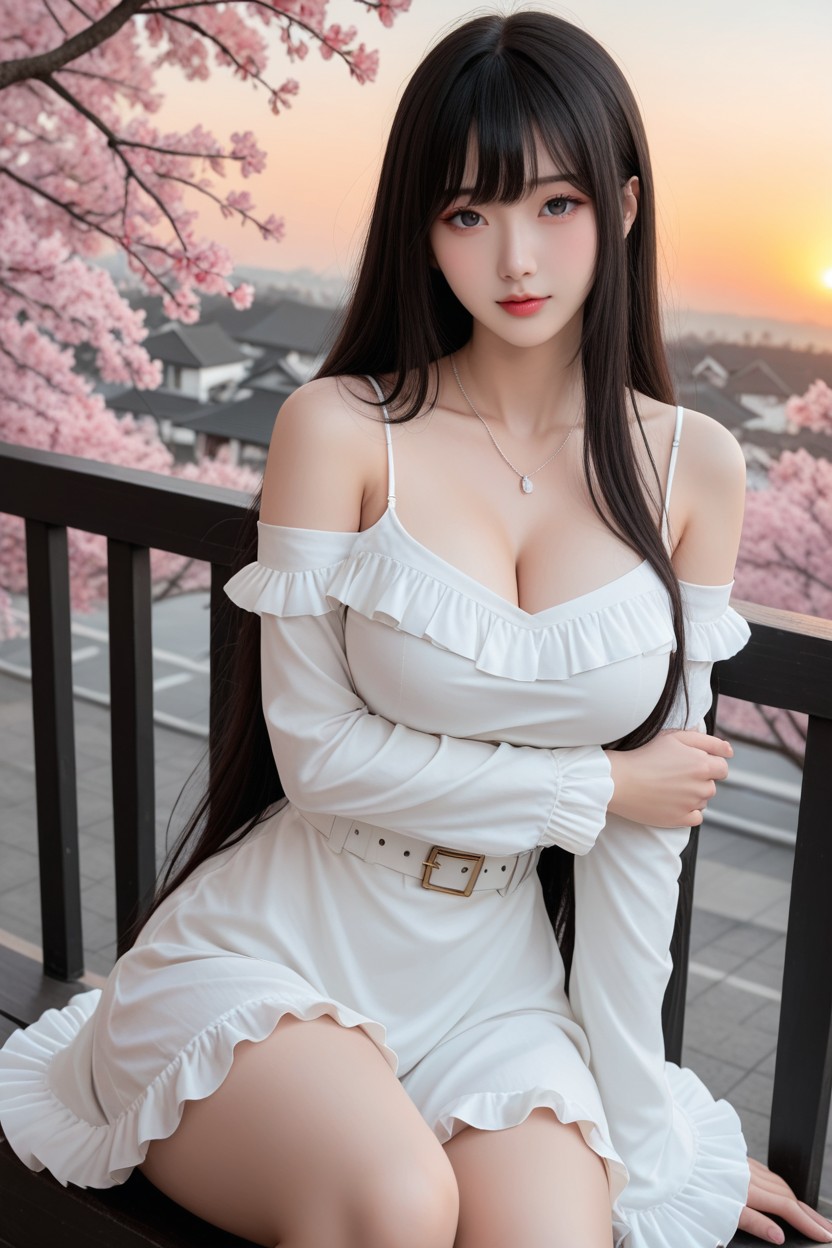 Extremely Smooth Skin, Miss Universe Winning Idol Face, Very Smooth Skin AI国产黄片