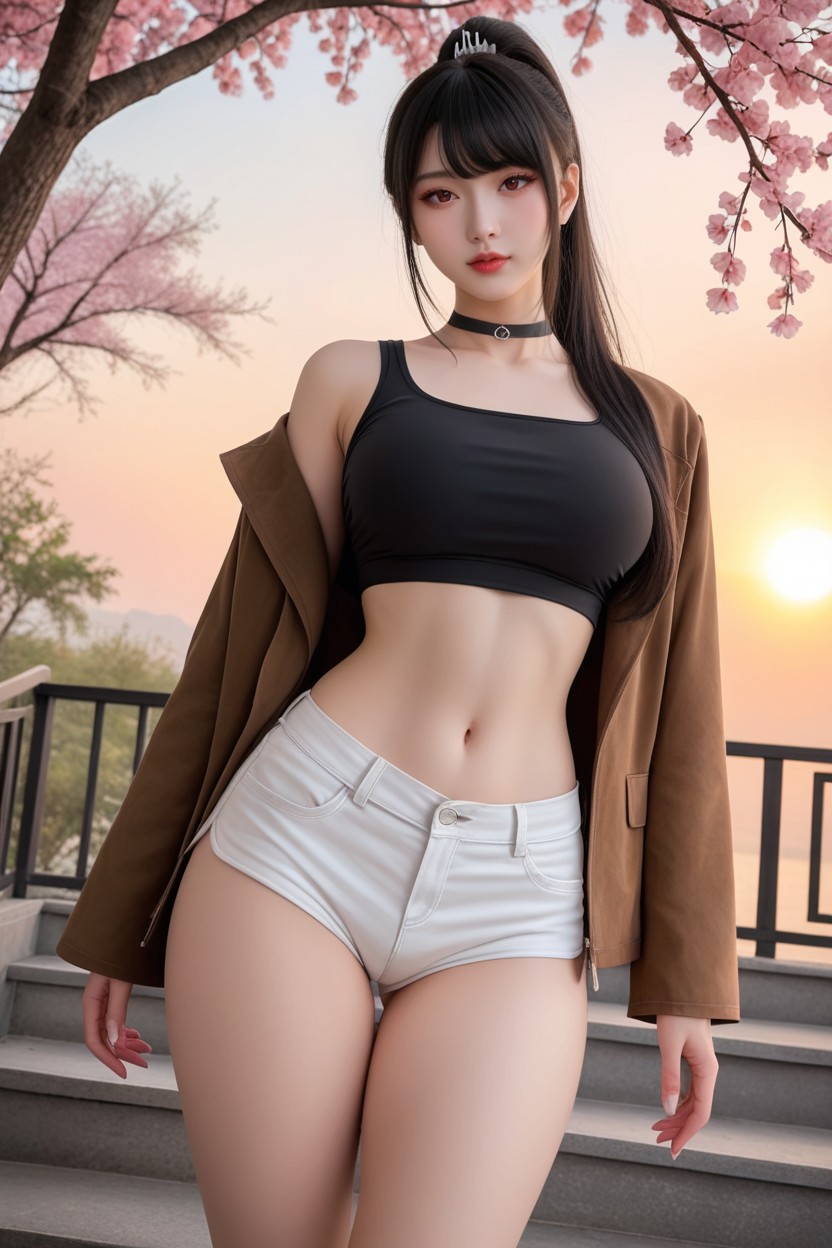 Miss Universe Winning Idol Face, 20+, Extremely Beautiful Face AI國產黃片