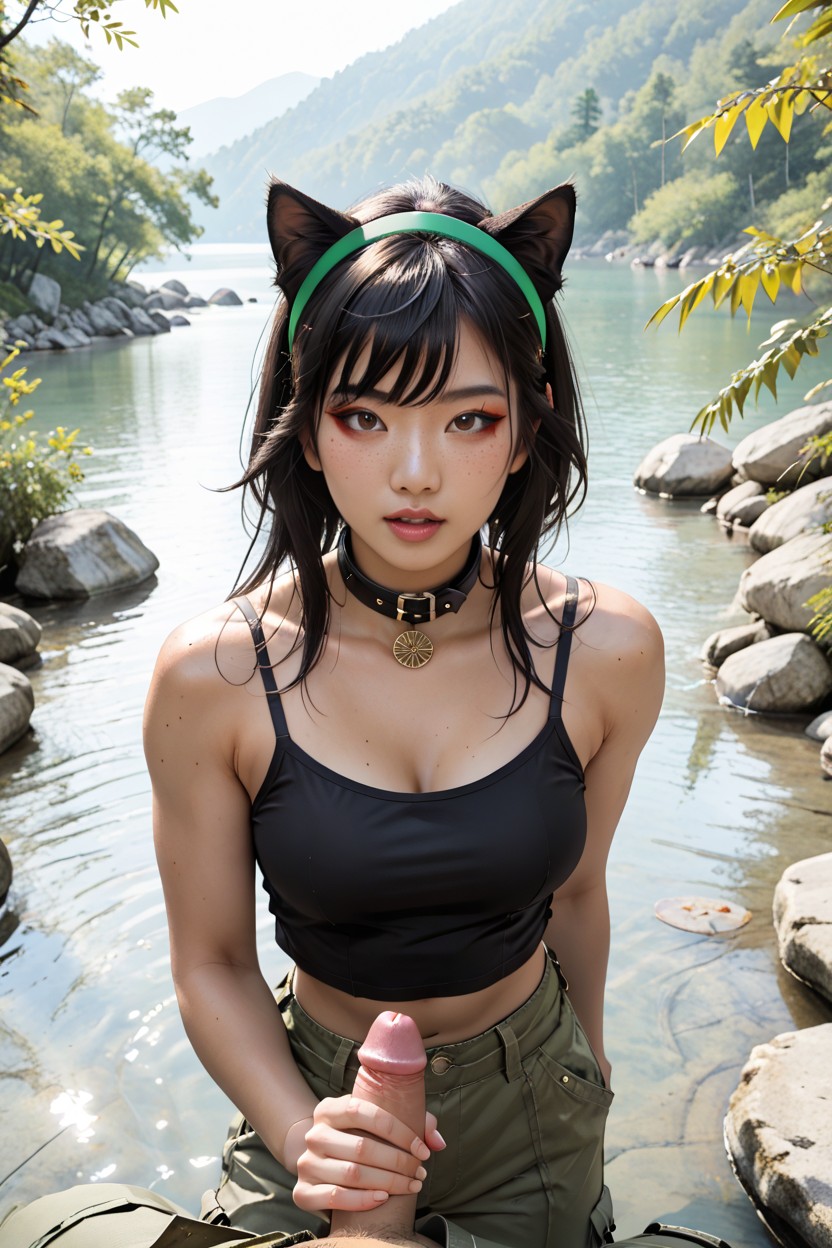 Black Collar, 18+, Round Face AI國產黃片