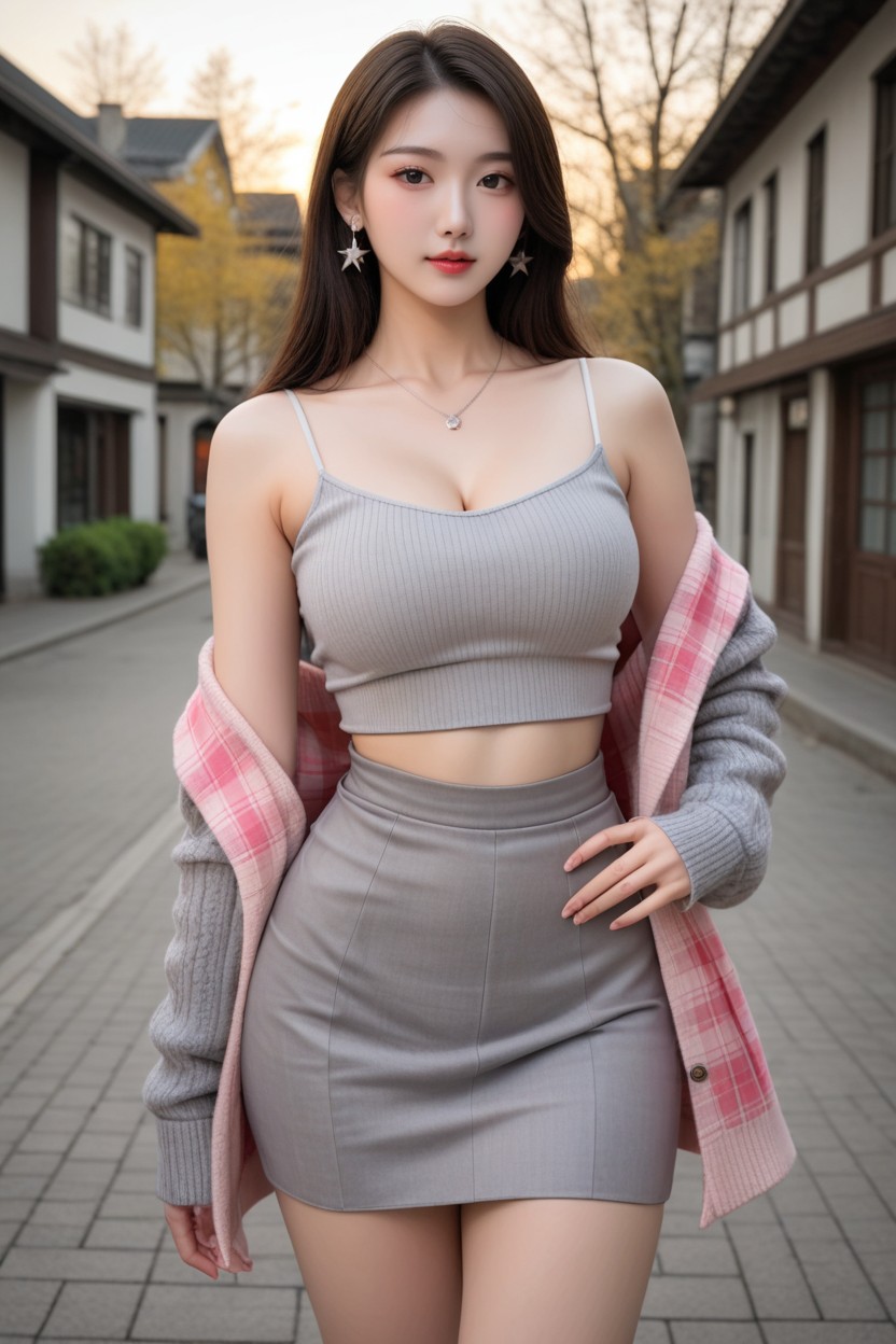 站立, Extremely Perfect Waist And Hip, Outdoor AI國產黃片