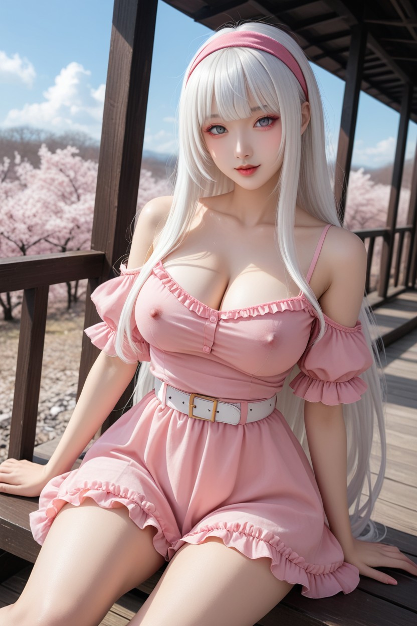 Very Smooth Skin, Perfect Body, Makeup Asiatischer KI Porno