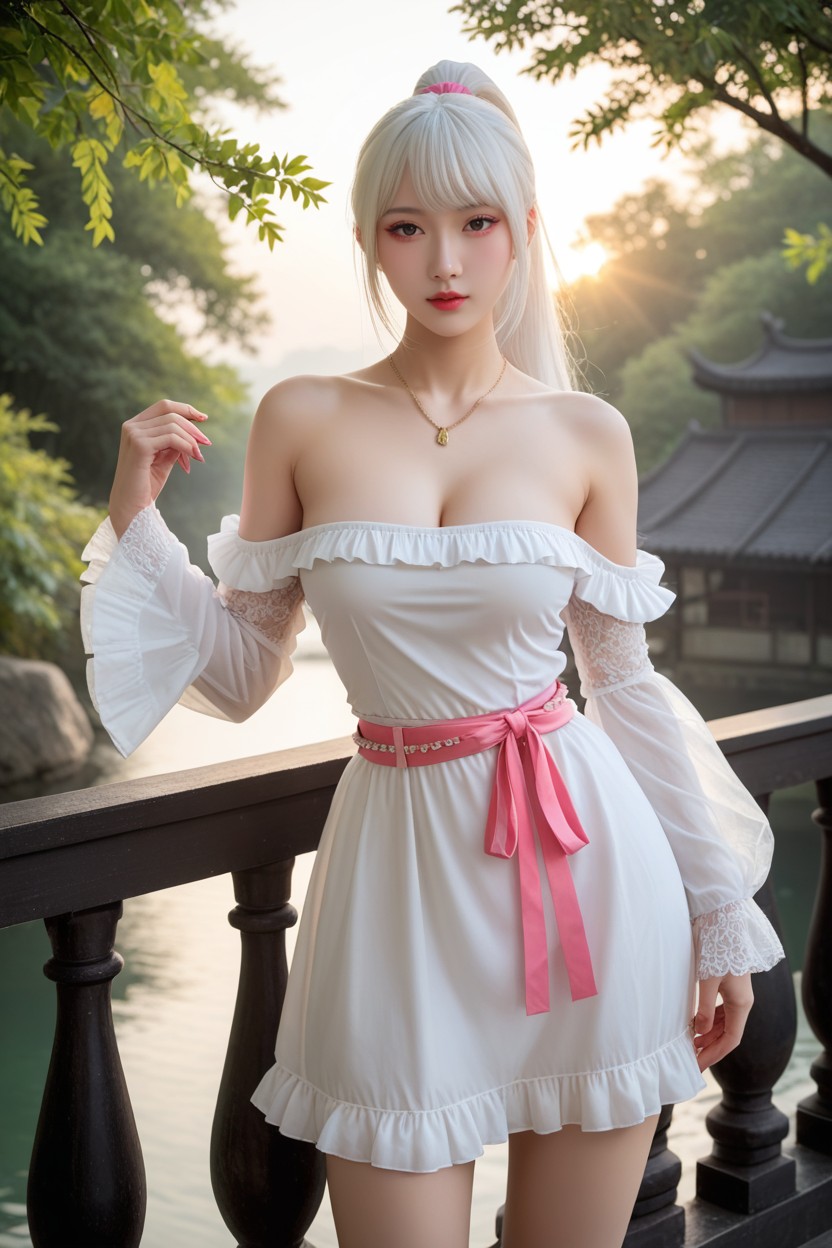 Perfect Body, Perfect Waist And Hip, Makeup Porno IA Asiatique