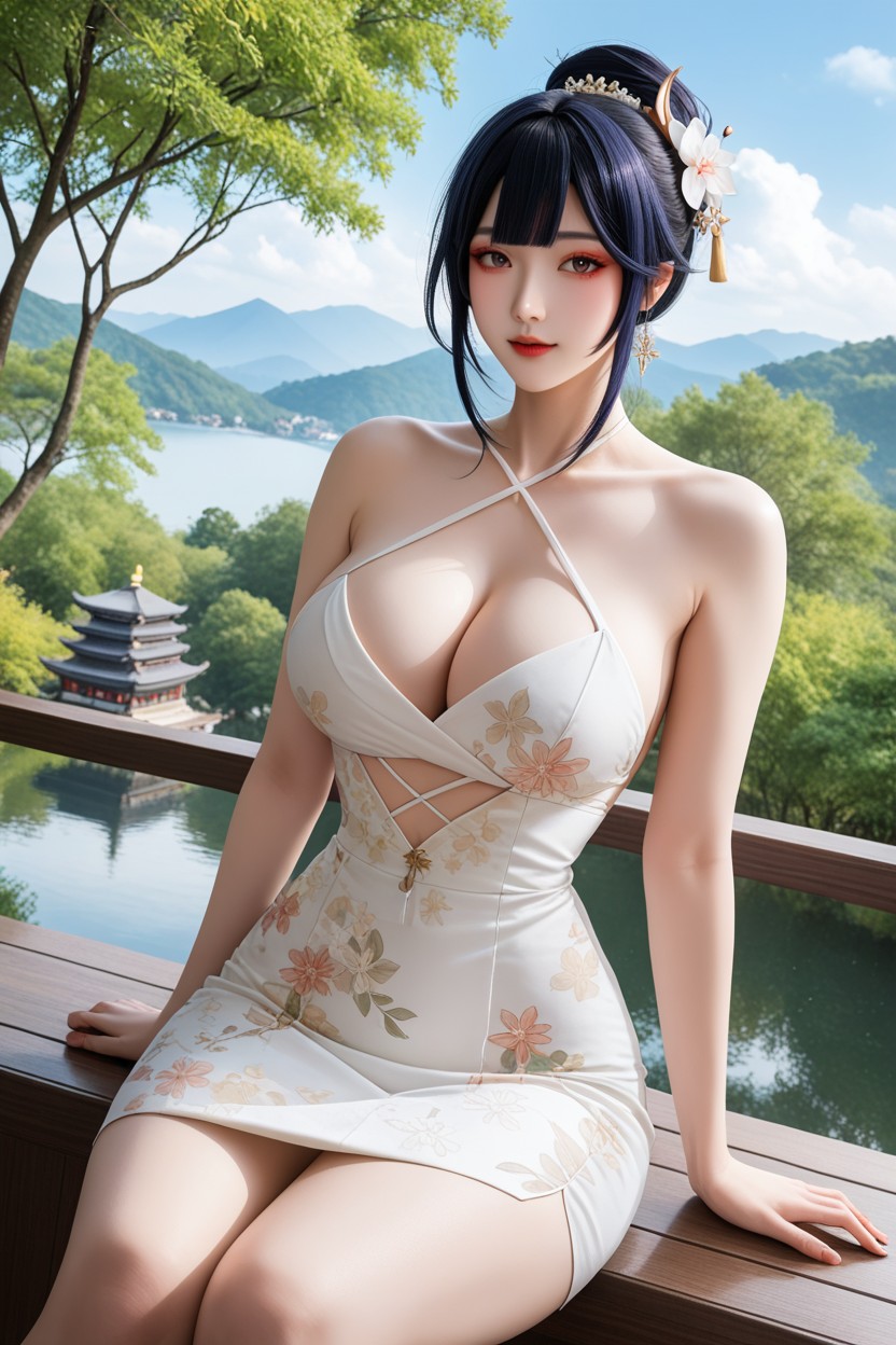 Large Ass, Distinctive Beauty, High Resolution Porno IA Asiatique