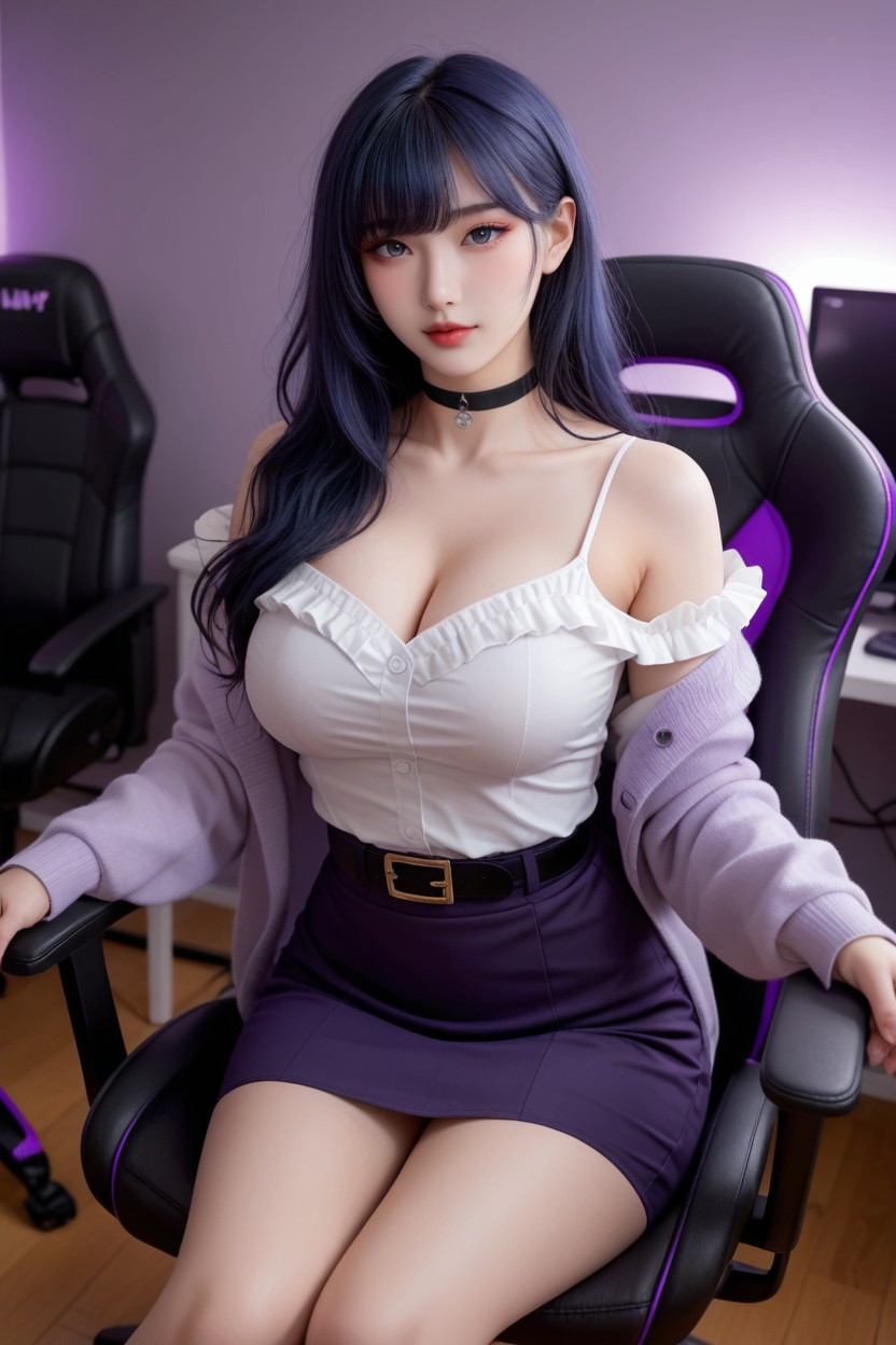 Large Ass, Perfect Korean Idol Face, Soft Wave Porno IA Asiatique