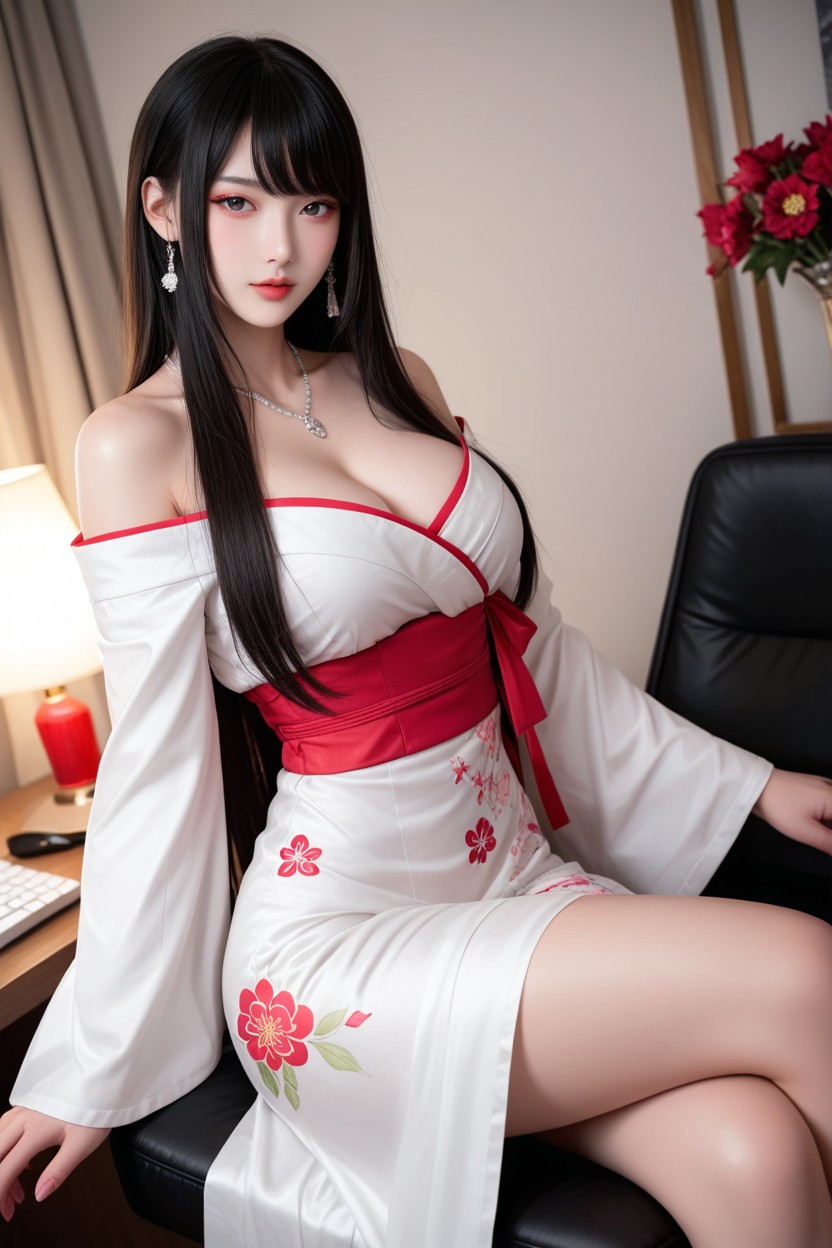 20+, Extremely Perfect Hip, Albino Skin Porno IA Asiatique