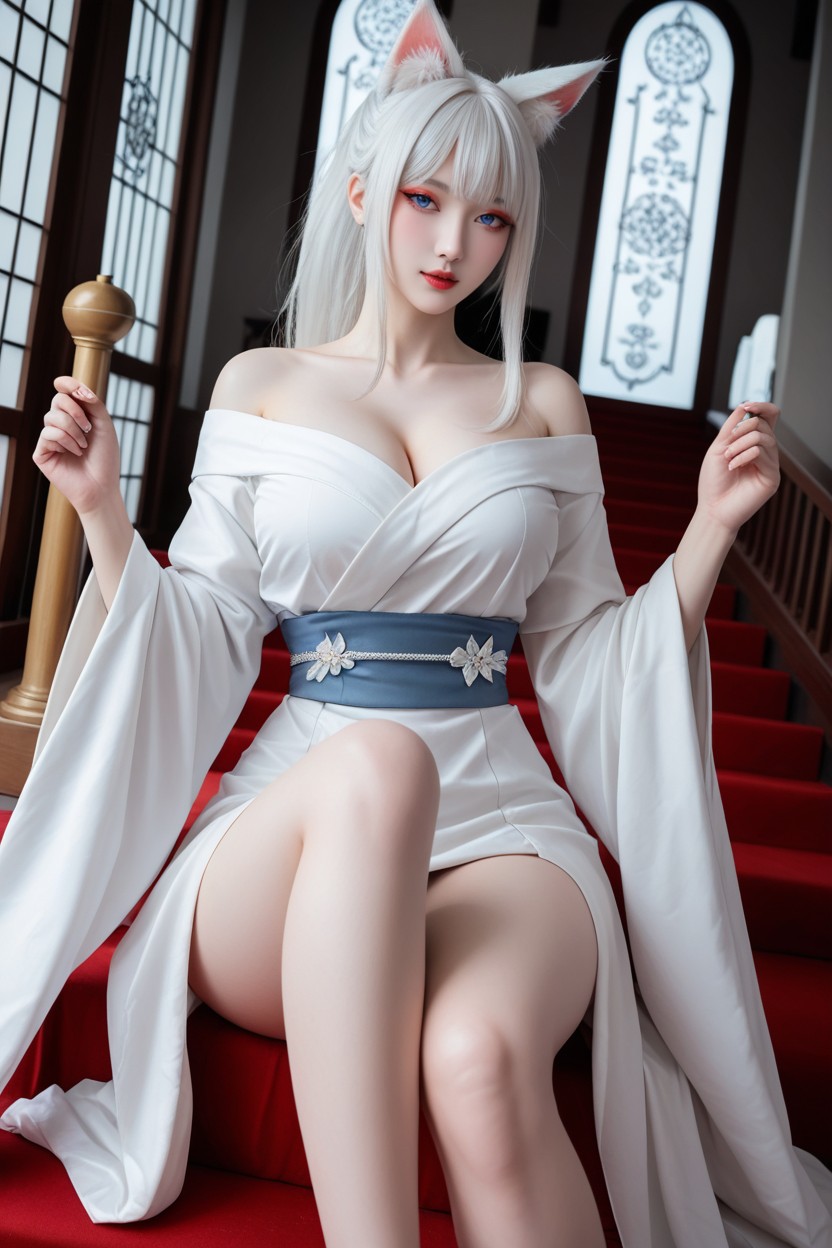 Large Breast, Hourglass Figure, Large Thighs Porno IA Asiatique