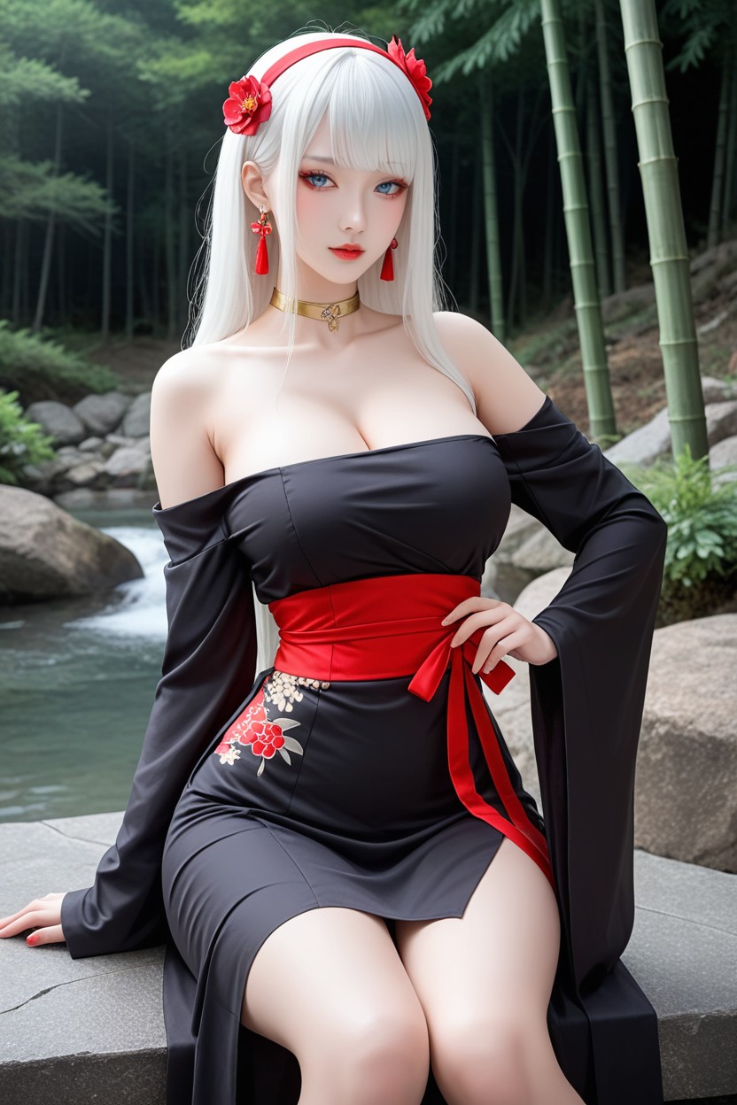 正面視圖, Extremely Perfect Waist And Hip, Chinese Idol AI國產黃片